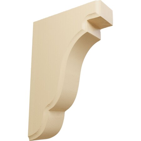 Ekena Millwork 1 3/4"W x 5"D x 7 1/2"H Bedford Wood Bracket, Maple BKTW02X05X08BEMA